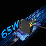WiWU Mobile Phone Accessories WiWU Wi-CC033 Helix A+C Fast Car Charger (65W)