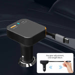 WiWU Mobile Phone Accessories WiWU Wi-CC033 Helix A+C Fast Car Charger (65W)