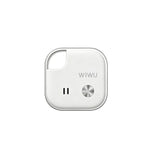 WiWU Wi-Tag Smart Item Tracker for Apple Find My & Android Find Hub, Replaceable Battery, Built-in Buzzer | WT-08