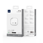 WiWU Wi-Tag Smart Item Tracker for Apple Find My & Android Find Hub, Replaceable Battery, Built-in Buzzer | WT-08