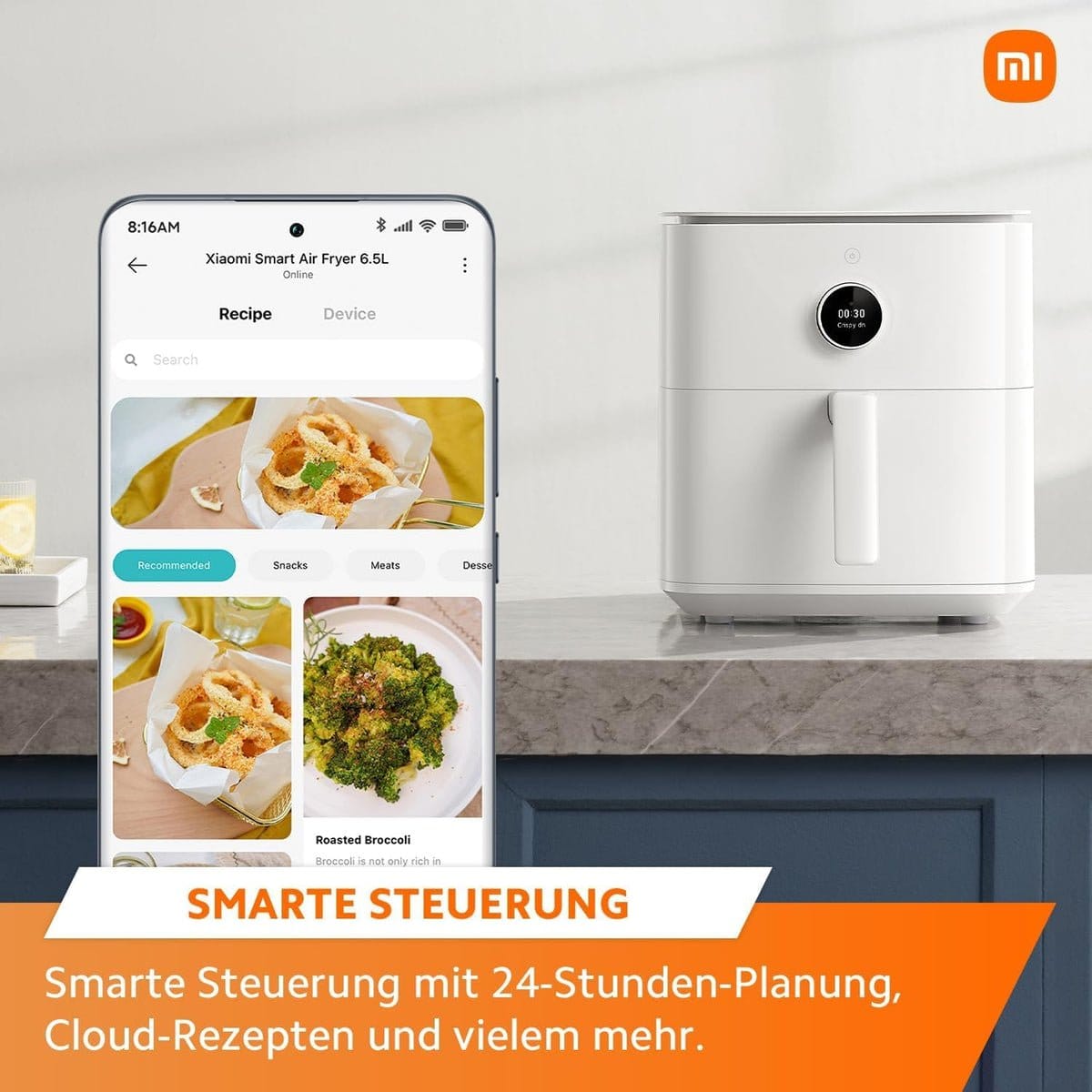 Xiaomi Smart Air Fryer 6.5 | White - متجر نصر